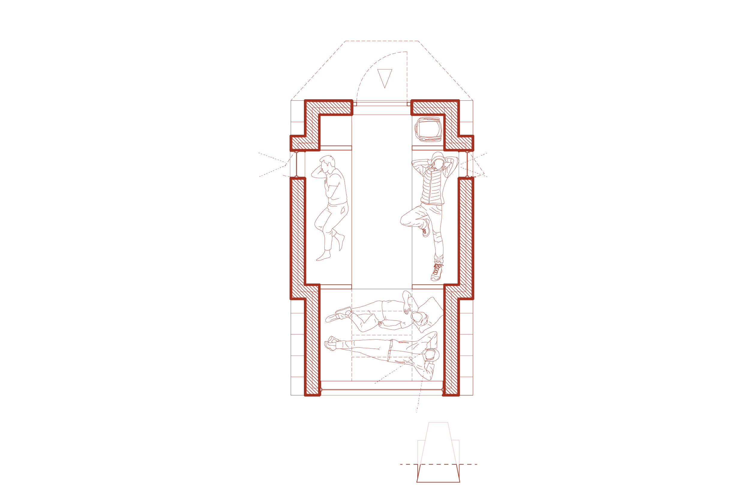 Alpine Hut Plan 3